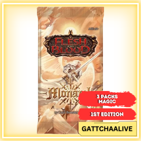 Flesh and Blood Monarch 1st Edition (3 Packs)