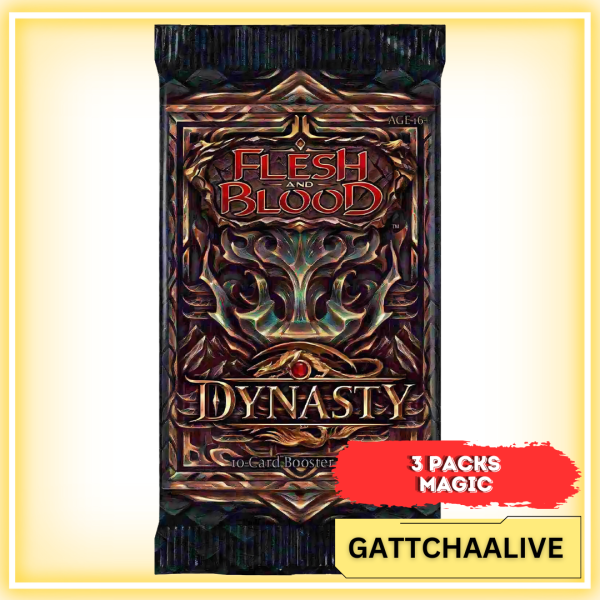 Flesh and Blood Dynasty (3 Packs)