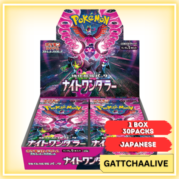 Pokemon Japanese SV6a Night Wonderer Box