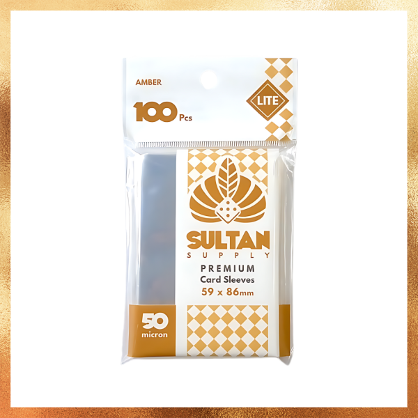 Sultan Sleeve Amber Lite (Japanese 50 Micron)