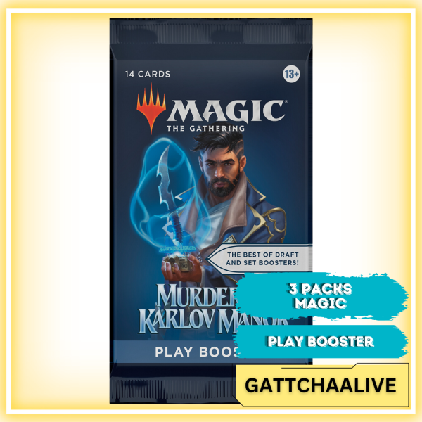 Murders at Karlov Manor Play Booster (3 Packs)