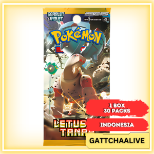 Pokemon Indonesia SV2d Letusan Tanah Box