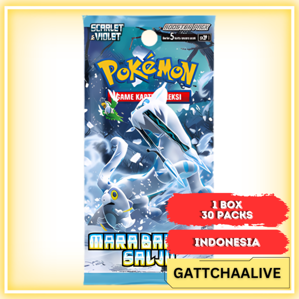 Pokemon Indonesia SV2p Mara Bahaya Salju Box