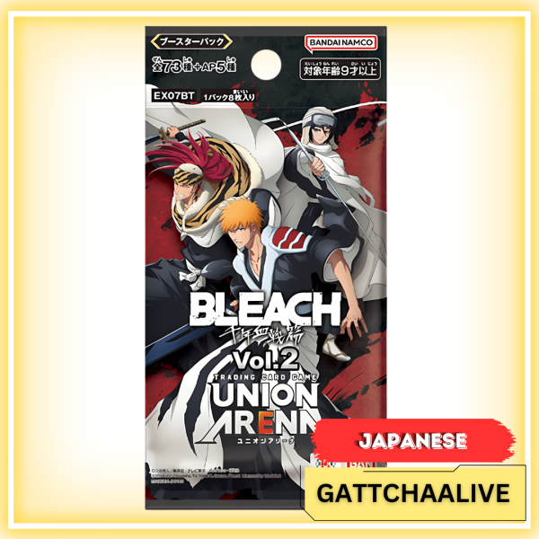 Union Arena Bleach Vol.2 [EX07BT] Booster Pack