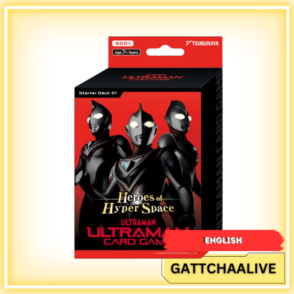 Ultraman Card Game Starter Deck SD01 Heroes of Hyper Space