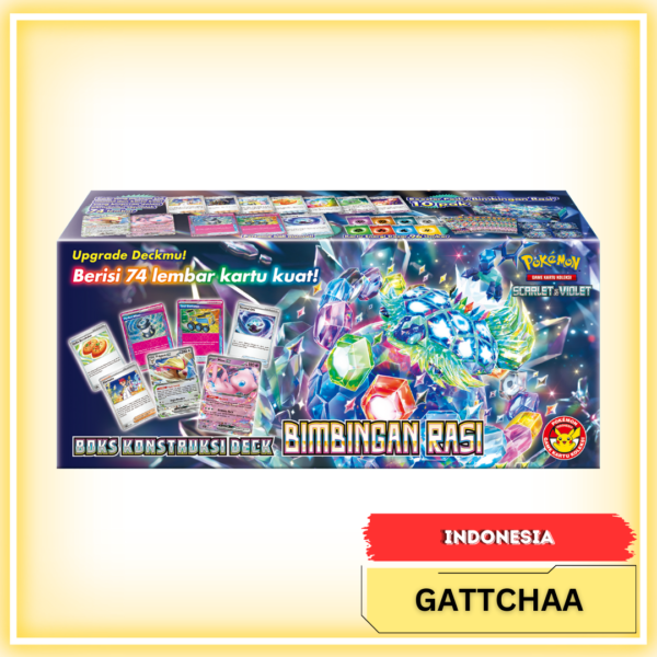 Pokemon Indonesia Boks Konstruksi Deck Bimbingan Rasi