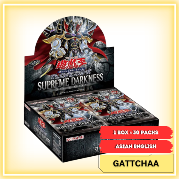 Yugioh Asian English Supreme Darkness Booster Box